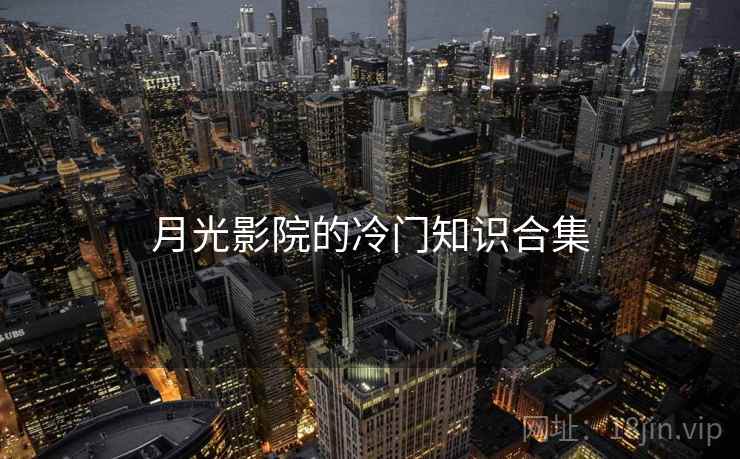 月光影院的冷门知识合集