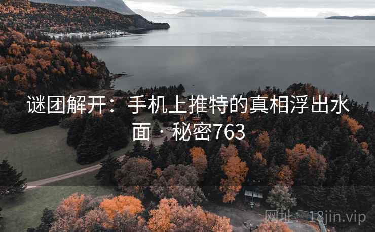 谜团解开：手机上推特的真相浮出水面 · 秘密763  第2张